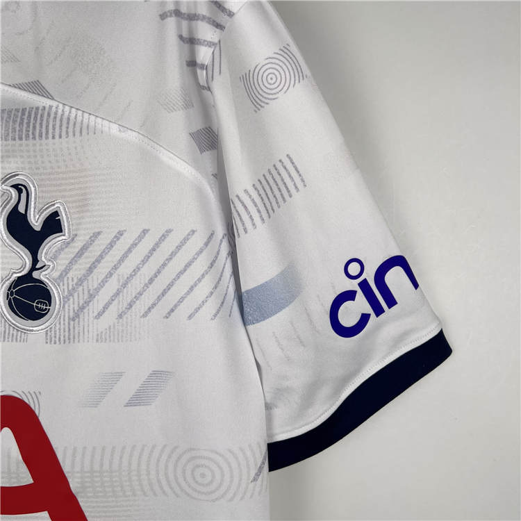 23/24 Tottenham Hotspur Football Shirt Home White Soccer Jersey Shirt - Click Image to Close